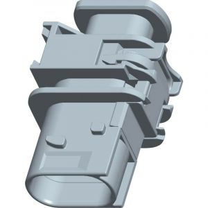 Te Connectivity - Bo&icirc;tier femelle pour platines s&eacute;rie hdscs, mcp Nbr total de p&ocirc;les 3 1-1670730-1 1 pc(s) Y993301