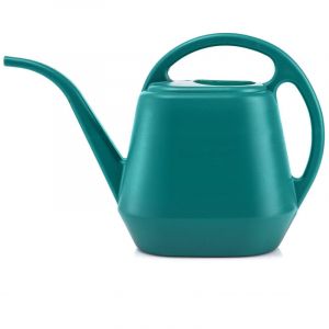 Arrosoir de jardin en plastique de 4 litres Arrosoir de fleurs pour l'int&eacute;rieur et l'ext&eacute;rieur (vert)