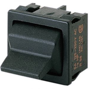 Interrupteur &agrave; levier 2 x (On)/Off/(On) Marquardt 1819.1302 250 v/ac 6 a momentan&eacute;/0/momentan&eacute; 1 pc(s)