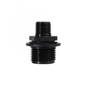 Raccord plastique droit à visser réduction pompe - mm 26/34-15/21 - Spido