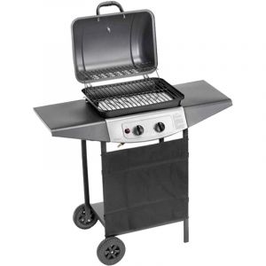 Barbecue Gas Double Cooking System 2 Ompagrill