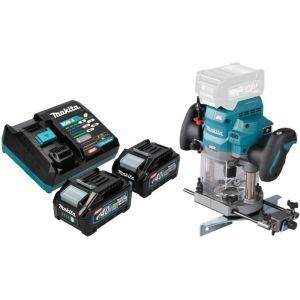 Makita RP 001 GM201 D&eacute;fonceuse sans fil 40 V max. 12 mm Brushless + 2x batterie 4,0 Ah + chargeur
