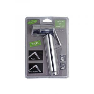 MTK - sans marque Douchette Hygiene Wc 2 Jets