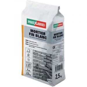 Mortier fin Parexlanko Blanc - 2.5kg - 02872