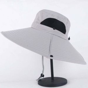 Chapeau de soleil à large bord pour homme/femme – Chapeau de soleil – Chapeau de pêche – Protection uv – Chapeau de pêche pliable – Chapeau Boonie