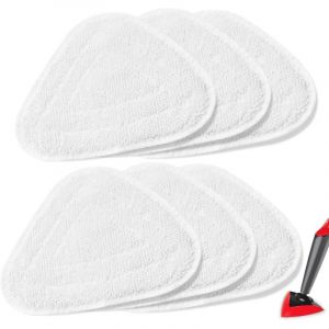 6Pcs Recharge de Lavette Balai Vapeur en Microfibre Compatibles Avec Vileda Steam Mop/Balais Vapeur Microfibre Pour Capacit&eacute; d'absorption et