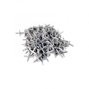 Croix de carreleur - 3 mm - 250 pcs Toolland HE981003