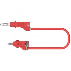 2117-CD1-50R Cordon de mesure banane mâle banane mâle 50 cm rouge 1 pc(s) - Electro Pjp