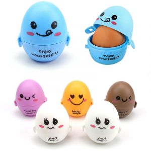 Boite a Oeufs en Plastique, 6 Pi&egrave;ces Bo&icirc;te &agrave; Oeufs, 5 Couleurs, Rangement Oeuf Boite aux Oeu, pour Cuisine, Voyages et Activit&eacute;s de Plein Air