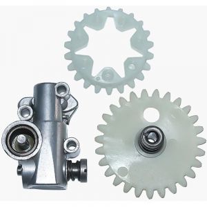 Pignon &agrave; vis sans fin de pompe &agrave; huile sur roue droite pour tron&ccedil;onneuses STIHL MS380 MS381 038 038AV 038 Super Magnum MS 380 381