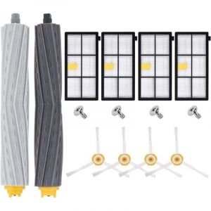 Kit Pi&egrave;ces Accessoires De R&eacute;mplacement pour iRobot Roomba 800 900 Series 860 865 866 870 871 875 876 880 886 896 960 966 971 976 980 981 Brosses de
