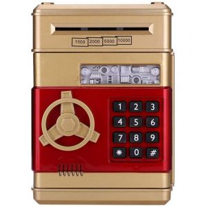 Tirelire cochon dessin anim&eacute;, bo&icirc;te &agrave; pi&egrave;ces, code, &eacute;lectronique, pour enfants, coffre-fort, bo&icirc;te d'&eacute;pargne, serrures de distributeur automatique,