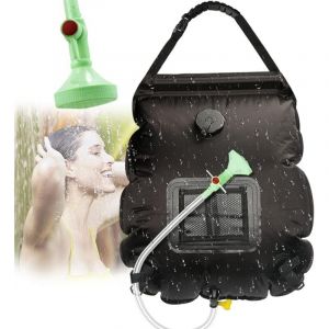 Sac de Douche Solaire Camping, Sac de Douche Solaire, Solaire Douche de Camping, Sac de Douche de Camping, Sac de Douche Pliable, T&ecirc;te de Douche