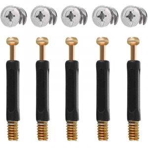 50PCS Connect Pour Meubles Pi&egrave;ces de Raccordement de Meubles et Roue Excentrique Alliage de Zinc Ferrure d'Assemblage 16mm