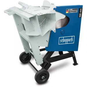 Scheppach - Scie à bûches HS720 - Scie à bascule pour bois de chauffage - Lame de Ø700mm - Puissance de 3000W - Raccordement 400V - Made in Germany