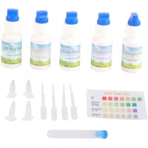 Test de Sol Solution Liquide PH Azote Phosphore Potassium Mesure Kit de Test de Sol pour l'agriculture Jardinage Surveillance du Sol des Plantes