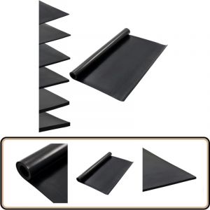Vidaxl - Tapis en caoutchouc antidérapant 1,2x2 m 4 mm Lisse - Tapis De Sol - Tapis Caoutchouc - Tapis Antidérapant - Protection Sol - Protection