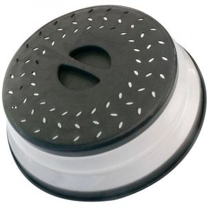 Cloche Micro Ondessans BPACouvercle MicroOndes 3en1Cloche pour Micro Onde Retractable Anti Vapeur et Fonction PassoireAccessoire Lave