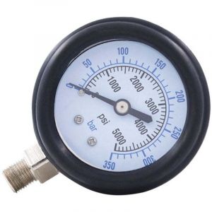 Manom&egrave;Tre Vertical D'Air de Plong&eacute;E Sous-Marine PCP pour Station Remplissage 350 Bars &agrave; Double Plage 1 / 8Npt