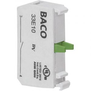 Baco - 33E01C Élément de contact 1 nf (r) à rappel 600 v 1 pc(s)
