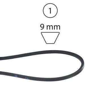 Courroie de marche arri&egrave;re pour motoculteur automoteur MFT60-675R HUSQVARNA 520623