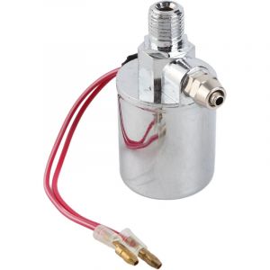 Jeffergarden &Eacute;lectrovanne pneumatique universelle 1/4" NPT 12 V/24 V, 200 psi, compatible avec les tuyaux OD, les klaxons de v&eacute;hicules et de motos.