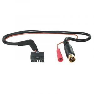 Adnauto - Cable lead leke pour autoradio Kenwood 1 fil et interface commande au volant - Kenwood Lead - noir