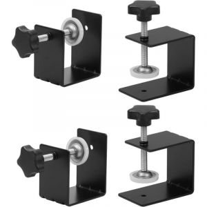 4 Pi&egrave;ces Serre Joint Menuisier en C, 50 mm R&eacute;glable Serre Joint Pince C, Cabinet Clamps, Cadre Facial Acier Inoxydable, Mini Pince Serre Joint