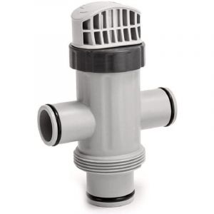 Valve de piston à double tuyau fendu, pièces de piscine de rechange avec double entrées pour pompe de filtre de piscine hors sol pour Intex