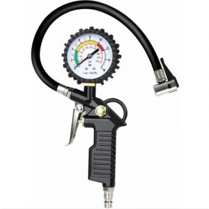Fitags - Manometre Pression Pneu, Numérique Manomètre Pneu, Pistolet de Gonflage Manomètre -1pc