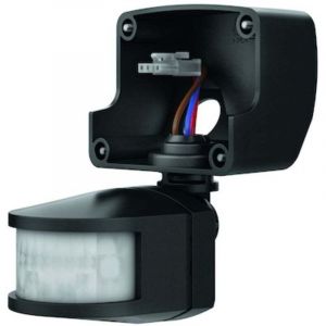 D&eacute;tecteur de mouvement noir pour projecteurs - Theben