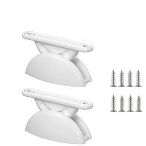 Sollbry - 2 Paires Bloc Porte Caravane en Plastique Bloque Porte Camping Car But&eacute;e de Porte Camping Car Retenue de Porte Caravane t Forme Arret de