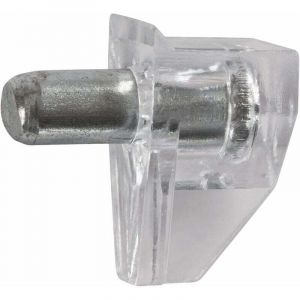 ZVD-taquet etagere 5 mm &ndash; 50 unit&eacute;s avec tige acier avec revetement plastique &ndash; taquets pour &eacute;tag&egrave;res - taquets etageres - taquets - taquet &eacute;tag&egrave;re