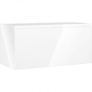 Mexen - Orio meuble de salle de bains sous lavabo 100 cm, 1 tiroir, blanc brillant - 91A10-10047-1-BF00