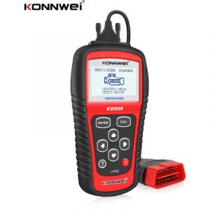 Largeight - KW808 scanner de décodeur de détection d'instrument de diagnostic de défaut automobile ELM327OBD2AL519