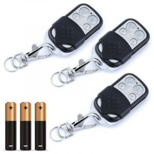 T&eacute;l&eacute;commande portail universelle, fr&eacute;quence 433,92 Mhz pour portail automatique, large rayon - T&eacute;l&eacute;commande universelle pour portail programmable