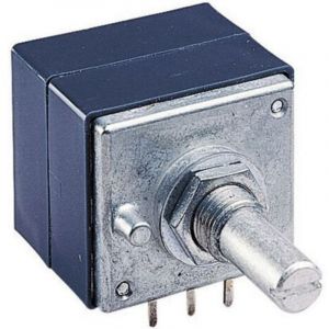 180760 RK27112 50K Potentiom&egrave;tre rotatif &eacute;tanche &agrave; la poussi&egrave;re st&eacute;r&eacute;o 0.05 w 50 k&Omega; 1 pc(s) - Alps