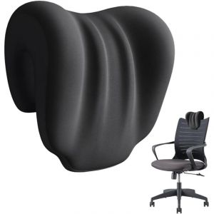 Appui-t&ecirc;te fauteuil &ndash; Coussin cervical ergonomique en mousse &agrave; m&eacute;moire de forme (mod&egrave;le AA), pour chaise de bureau