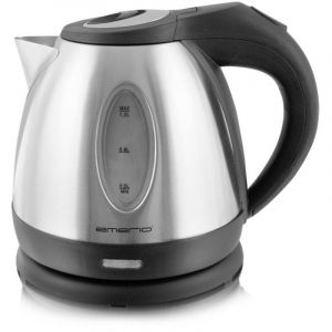WK-108079 Bouilloire sans fil noir, acier inoxydable Contenance: 1.2 l - Emerio
