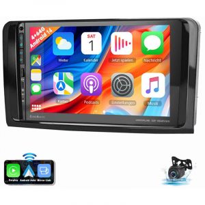Pour Mercedes Benz ML/GL Klasse W164 X164 Android 15 Autoradio GPS WIFI 2+64G CAM