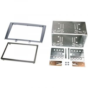 Adnauto - Kit Facade Autoradio KA437B compatible avec Peugeot 308 308CC 07-13 - Argent