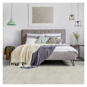 Gerflor - Lame de sol pvc clipsable sous couche intégrée effet bois selma white 2.00 m²