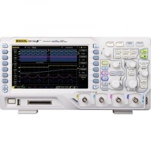 Oscilloscope num&eacute;rique Rigol DS1104Z-S Plus 100 MHz 4 canaux 1 G&eacute;ch/s 24 Mpts 8 bits m&eacute;moire num&eacute;rique (DSO), g&eacute;n&eacute;rateur de fonction Y059011