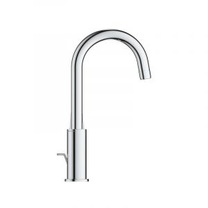 Grohe - Euroeco Mitigeur lavabo - l size - avec tirette - Chrome