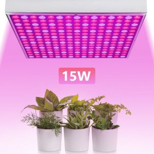 Swanew - 15W Lampe Led Horticole Full Spectrum Croissance Floraison Grow light Lampe Horticole led horticole lampe led horticole Panneau Led Culture