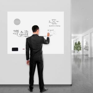 Film magnétique détachable pour tableau blanc, film magnétique autocollant pour tableau blanc, film magnétique 120 x 90 cm