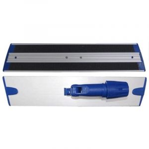 Balai trapeze alu velcro 40cm raccord universel - De Witte