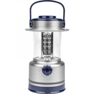 46000 led Lanterne de camping 352 g argent-bleu - Calima