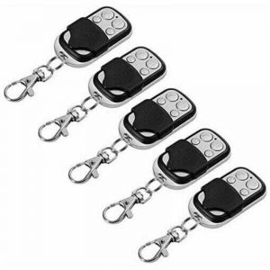 5pcs Telecommande Universelle Portail,Telecommande Garage Universelle sans Fil,pour Porte de Garage et Voiture,tlcommande Universelle sans Fil