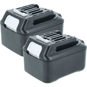 2x Batterie remplacement pour Makita BL1040, BL1040B-2, BL1041, BL1021B, BL1040B, BL1021, BL1021B-2 pour outil électrique (5000 mAh, Li-ion, 12 v)
